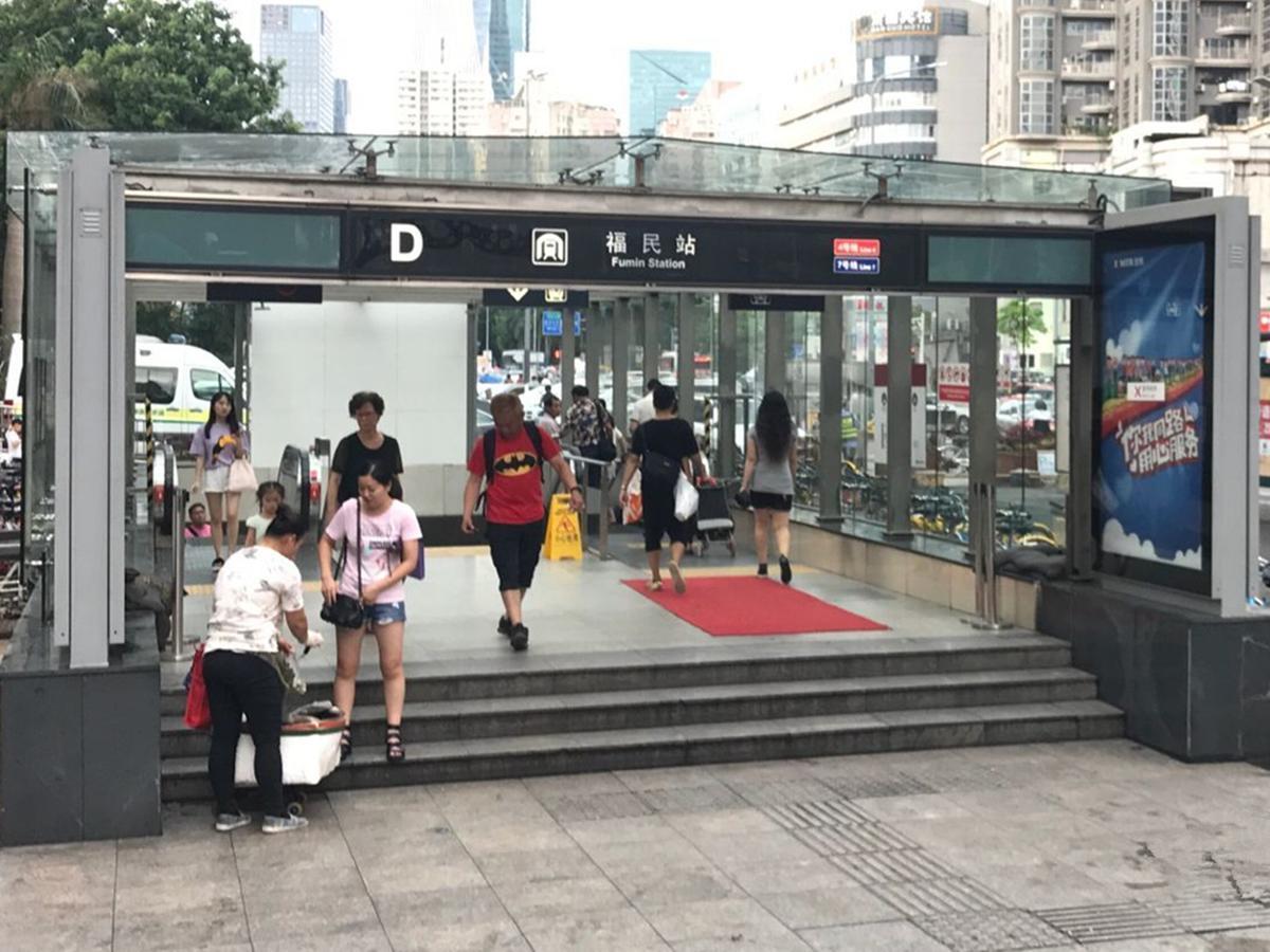 Zhongtian Hotel Shenzhen Exterior foto